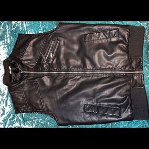 Small Hot Topic Leather Vest